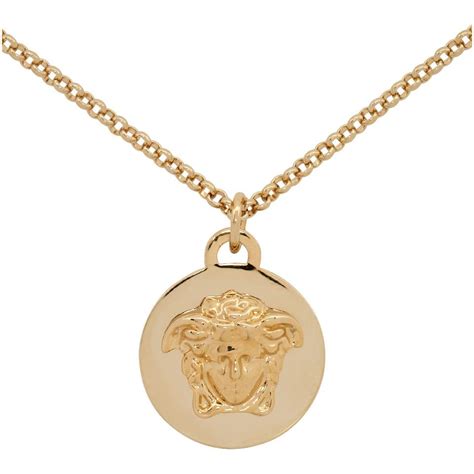 versace coin|versace necklace.